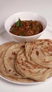 Porotta with Chicken kadai
