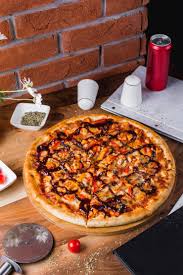 BBQ Chicken Special BBQ Sauce Pizza