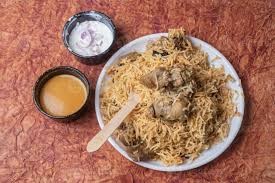 Lamb Biriyani (with Raitha)