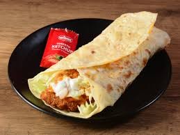 Chicken Keema Parota Wrap