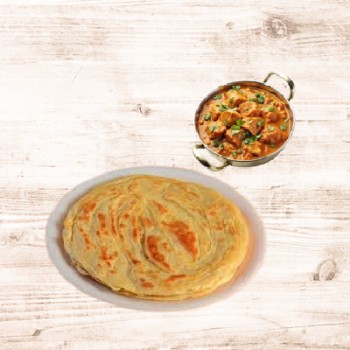 Butter Chicken + Porotta 