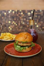 Chicken Nachos Burger 